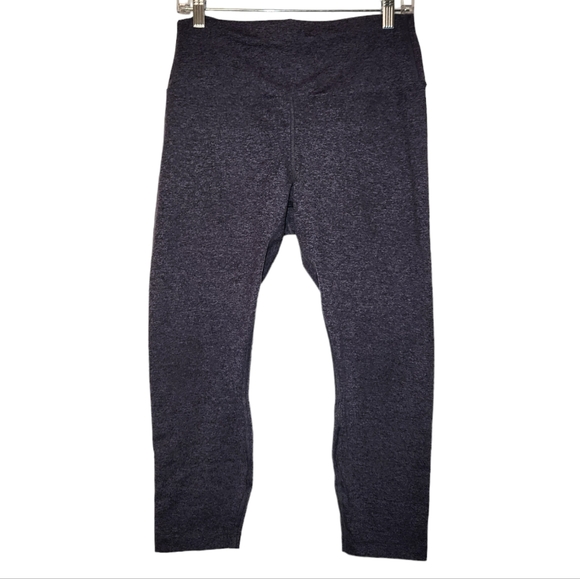 NOBULL Pants - NOBULL Heathered High-Rise Matte Tight Crop Leggings Size Large